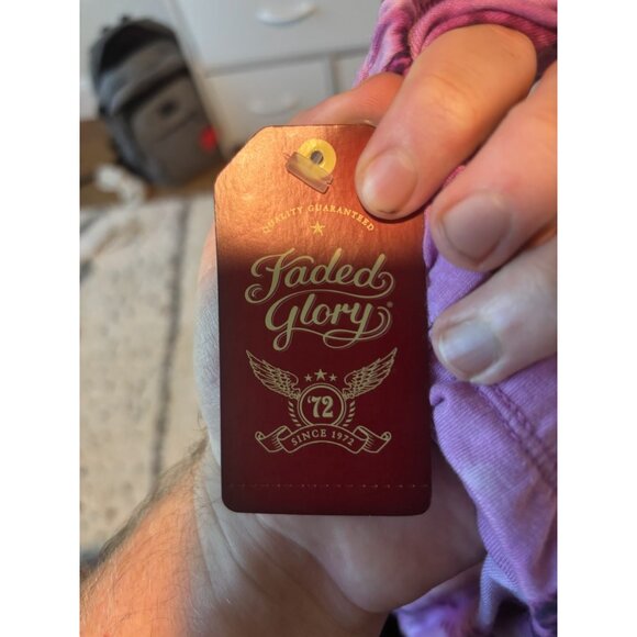 Faded Glory NWT Tie Dye Strapless Maxi Dress Casual Long Pink Purple Sz XXL - Picture 6 of 9